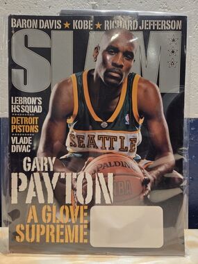 SLAM Magazine #72 (Nov 2003) Gary Payton Cover ‘A Glove Supreme’